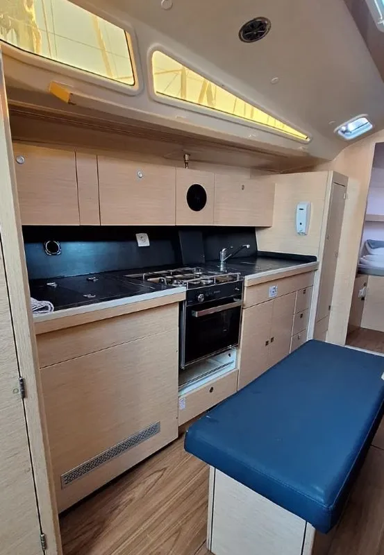 Galley of Strizh, a Cobra Yachts Cobra 41 sailboat at Grad Šibenik, Croatia