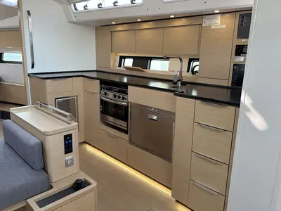 Galley of Freebe, a Hanse Yachts Hanse 460 sailboat at Grad Pula, Croatia