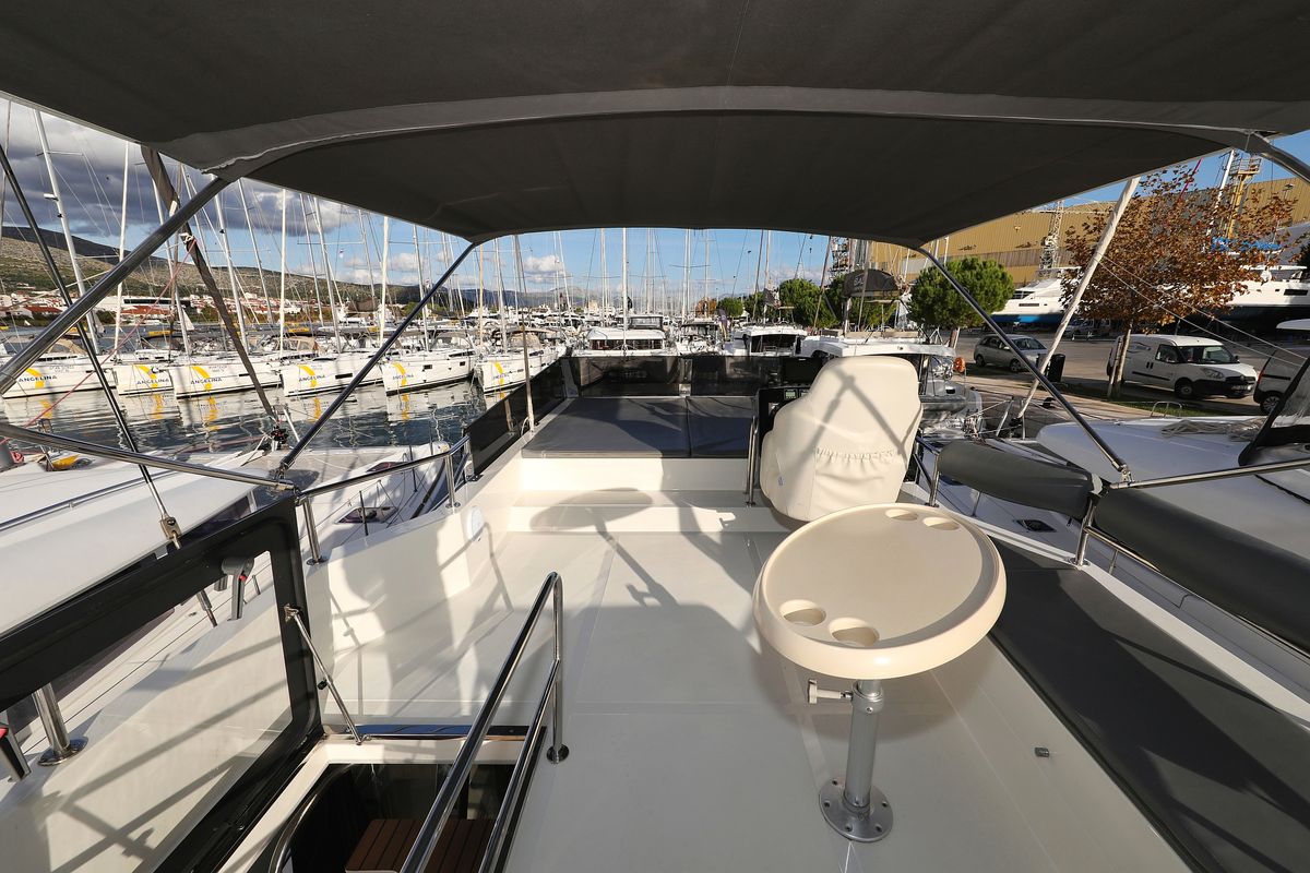 Fortuna, a Cobra Yachts Seamaster 45 yacht at Grad Trogir, Croatia