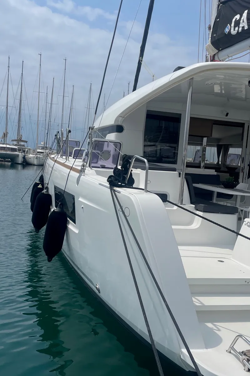 CATALINA, a Lagoon Lagoon 40 catamaran at Athens, Greece