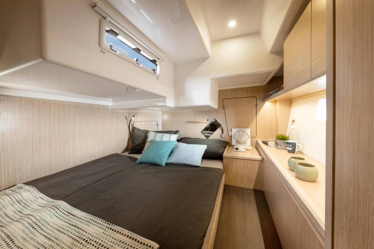 Cabin on Vela , a Bavaria C50 sailboat at Volos Municipality, Greece