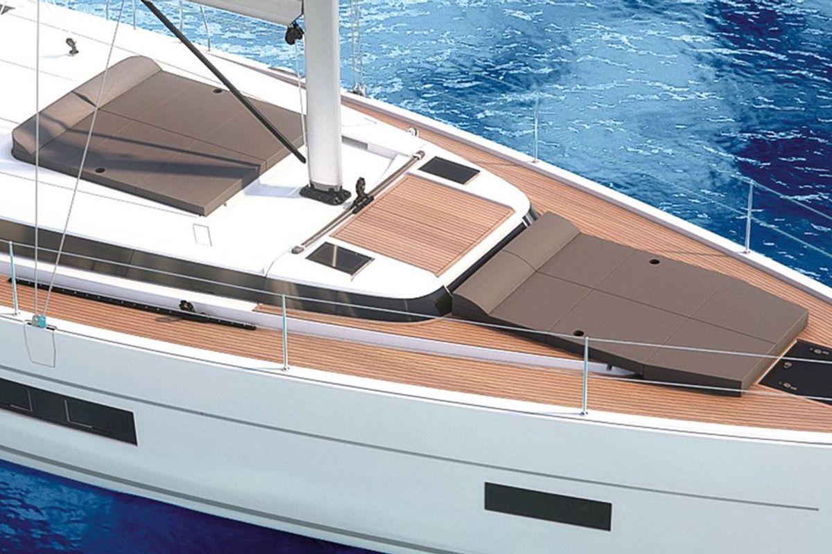 Vela , a Bavaria C50 sailboat at Volos Municipality, Greece