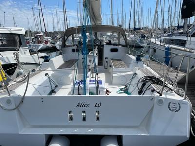 Exterior view of Aliex, a Gulet Mojito 888 sailboat at Port Navalo, France