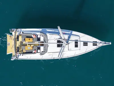 Illusion, a Hanse Yachts Hanse 510 sailboat at Općina Sukošan, Croatia