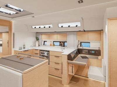 Galley of Illusion, a Hanse Yachts Hanse 510 sailboat at Općina Sukošan, Croatia