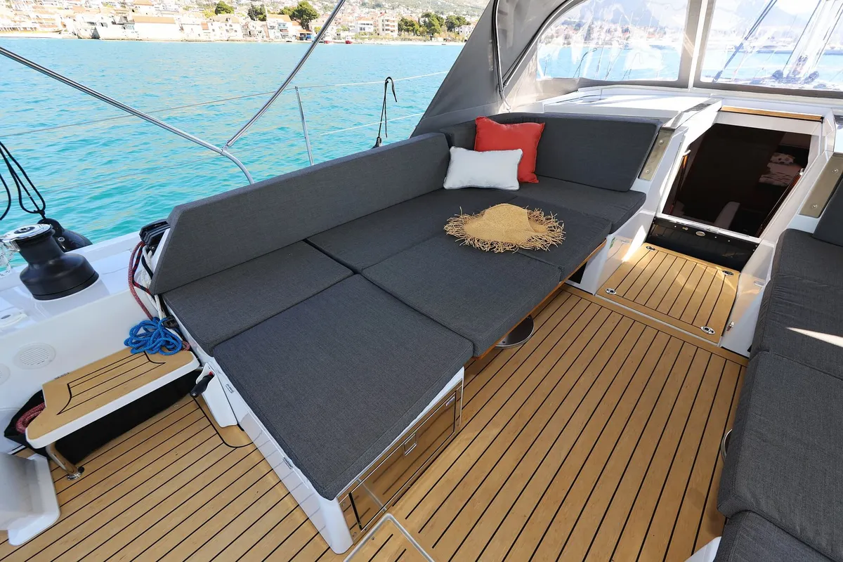 Illusion, a Hanse Yachts Hanse 510 sailboat at Općina Sukošan, Croatia