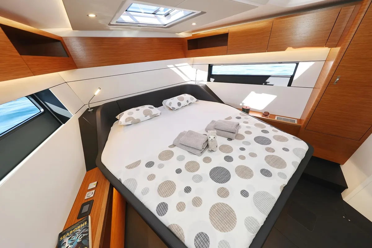 Illusion, a Hanse Yachts Hanse 510 sailboat at Općina Sukošan, Croatia