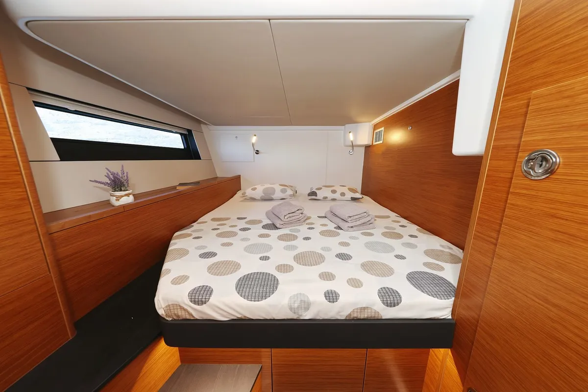 Illusion, a Hanse Yachts Hanse 510 sailboat at Općina Sukošan, Croatia