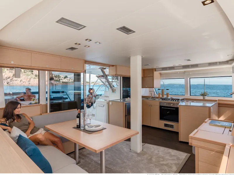 Fichissimo - Premium Line, a Lagoon Lagoon 52F catamaran at Olbia, Italy