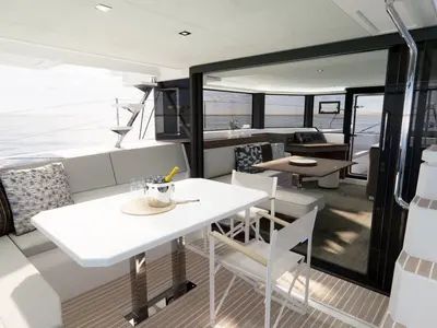 Moorings 4300 - 3 Exclusive Plus, a Leopard Leopard 43 catamaran at Nassau, Bahamas