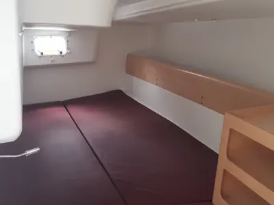 Cabin on Purple Rain, a Pogo Structures Pogo 12.5 sailboat at Alameda, United States