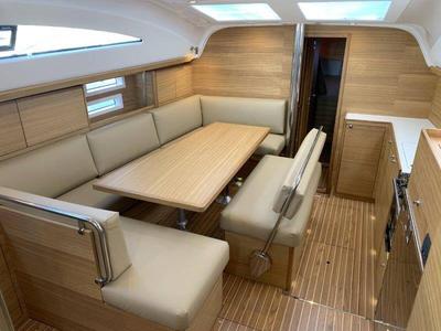 Salon of Lena, a Elan Impression 45.1 sailboat at Grad Pula, Croatia