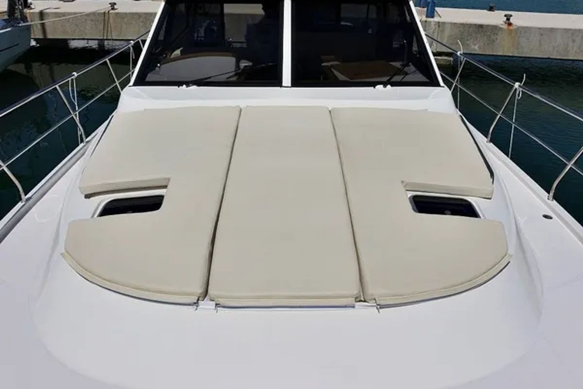 Deck of Roberta, a SAS - Vektor Adriana 44 yacht at Općina Sukošan, Croatia