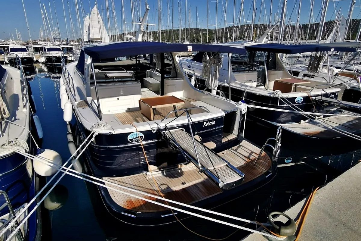 Exterior view of Roberta, a SAS - Vektor Adriana 44 yacht at Općina Sukošan, Croatia