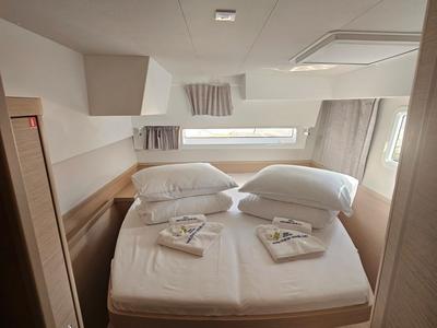 Cabin on Azzuro, a Lagoon 42 catamaran at Grad Biograd na Moru, Croatia