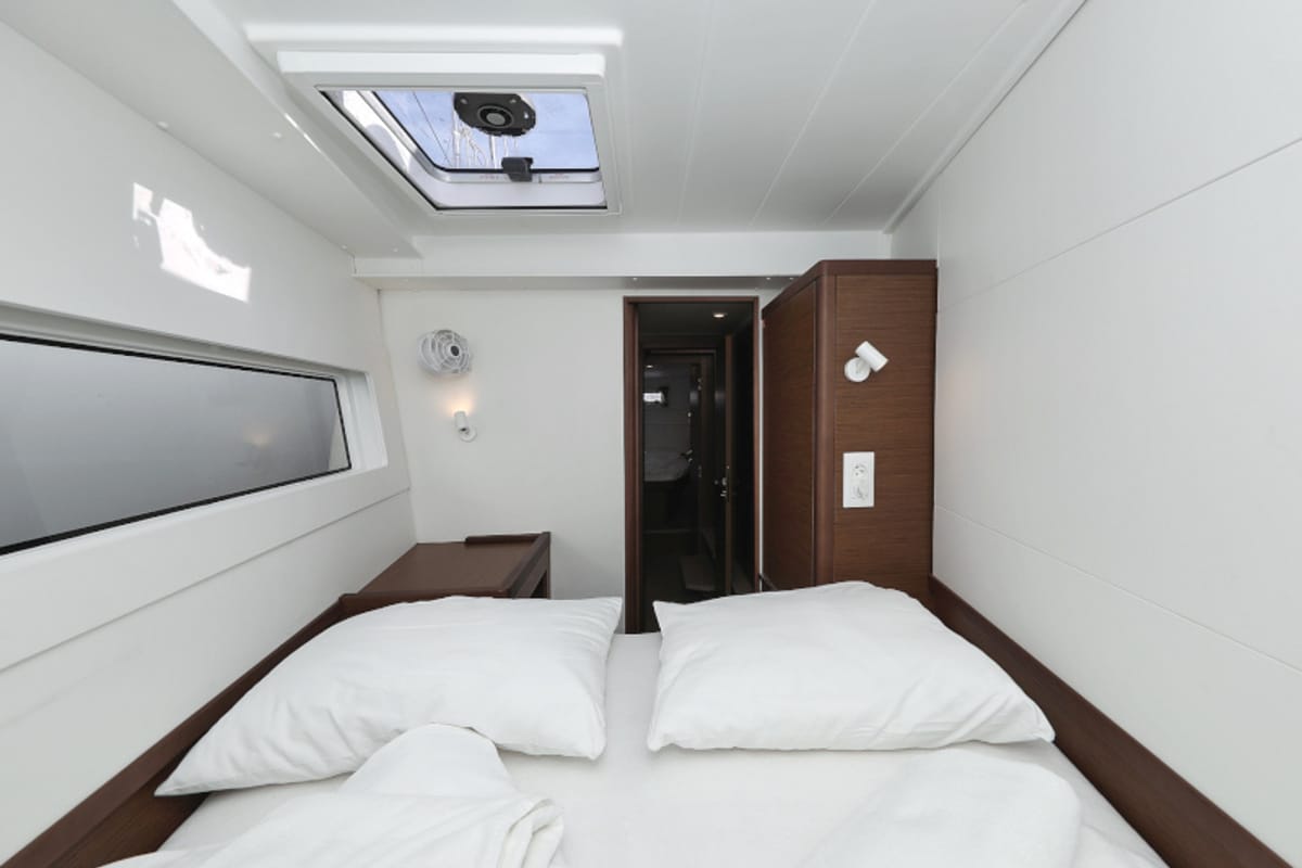Cabin on Mari, a Lagoon 40 catamaran at Općina Sukošan, Croatia