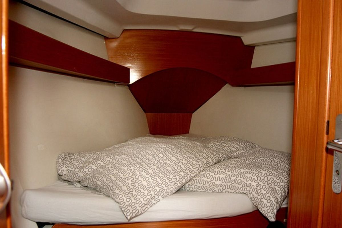 Cabin on ORION XI, a Beneteau Cyclades 43.3 sailboat at Volos Municipality, Greece
