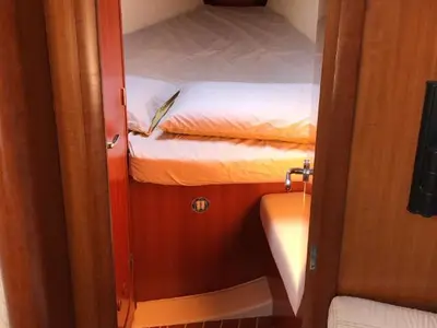 Cabin 2, a Dufour Dufour 40 sailboat at Capo d'Orlando, Italy