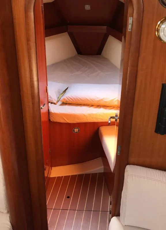 Cabin 2, a Dufour Dufour 40 sailboat at Capo d'Orlando, Italy