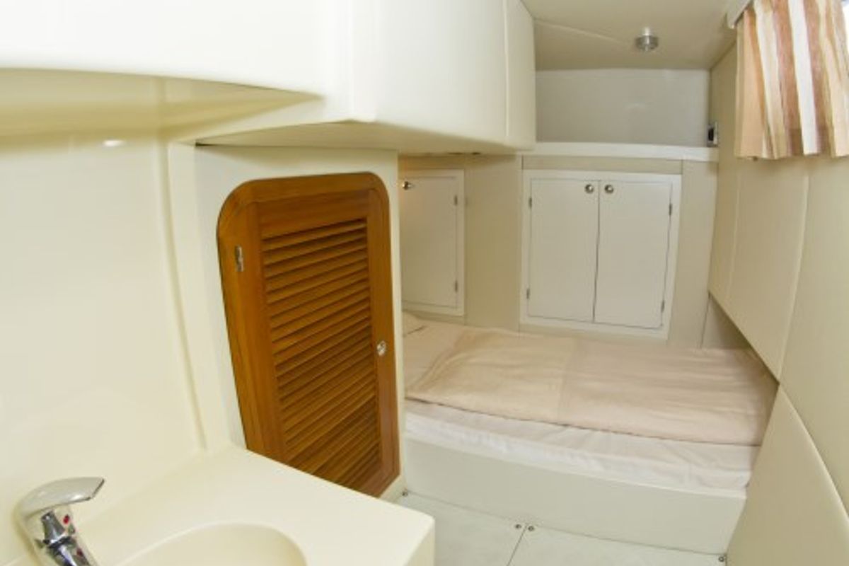 Cabin on Anna Sophie, a Adagio Yachts Adagio Europa 51.5 motorboat at Primošten, Croatia