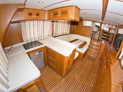 Galley of Anna Sophie, a Adagio Yachts Adagio Europa 51.5 motorboat at Primošten, Croatia