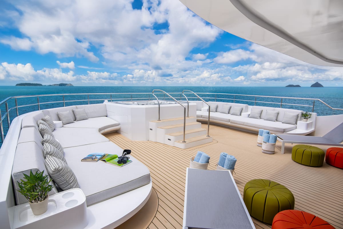 Galapagos Tribute - Luxury Yacht, a Beneteau Galapagos Yacht yacht at Parroquia Puerto Baquerizo Moreno, Ecuador