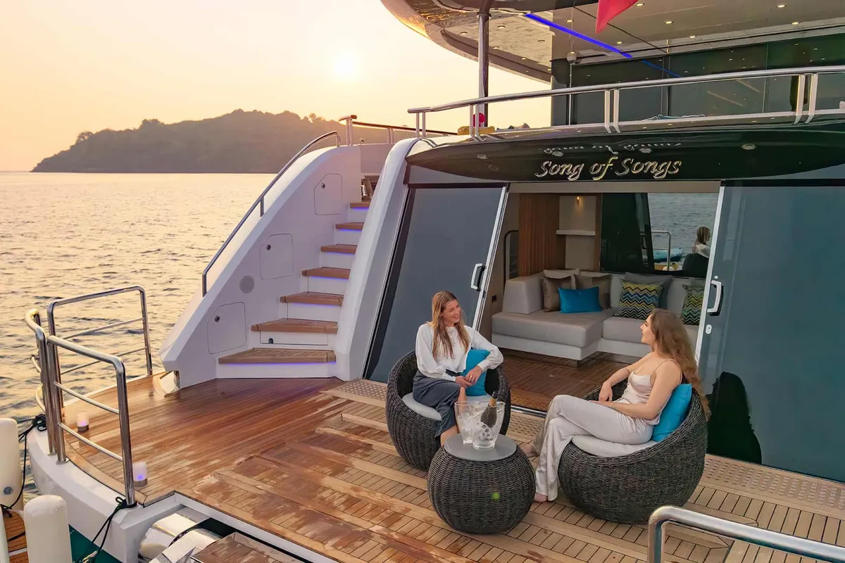 Song of Songs, a Motoryacht Motoryacht yacht at Pa Khlok, Thailand