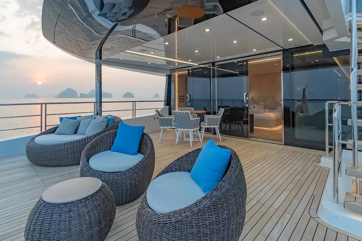 Song of Songs, a Motoryacht Motoryacht yacht at Pa Khlok, Thailand