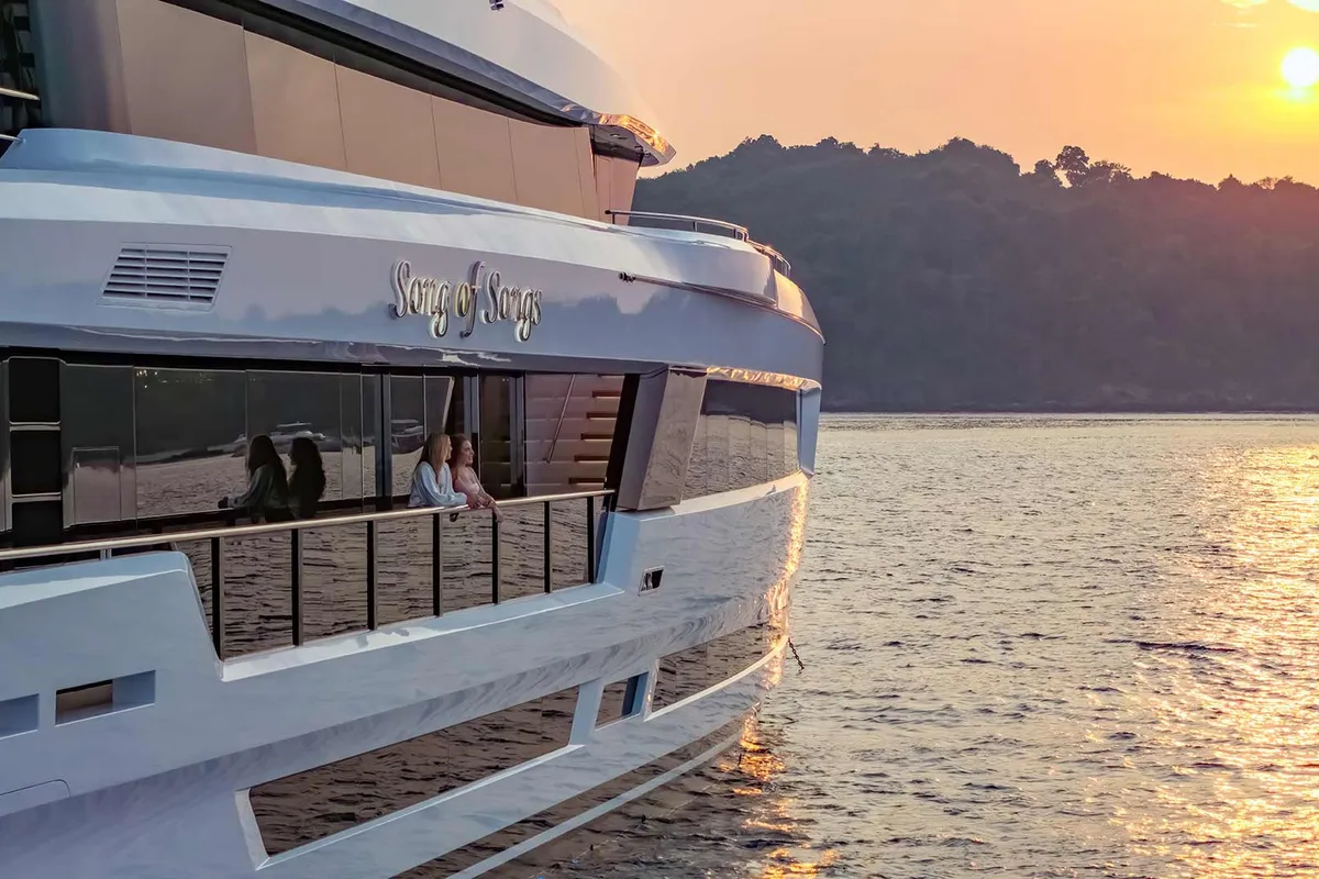 Song of Songs, a Motoryacht Motoryacht yacht at Pa Khlok, Thailand