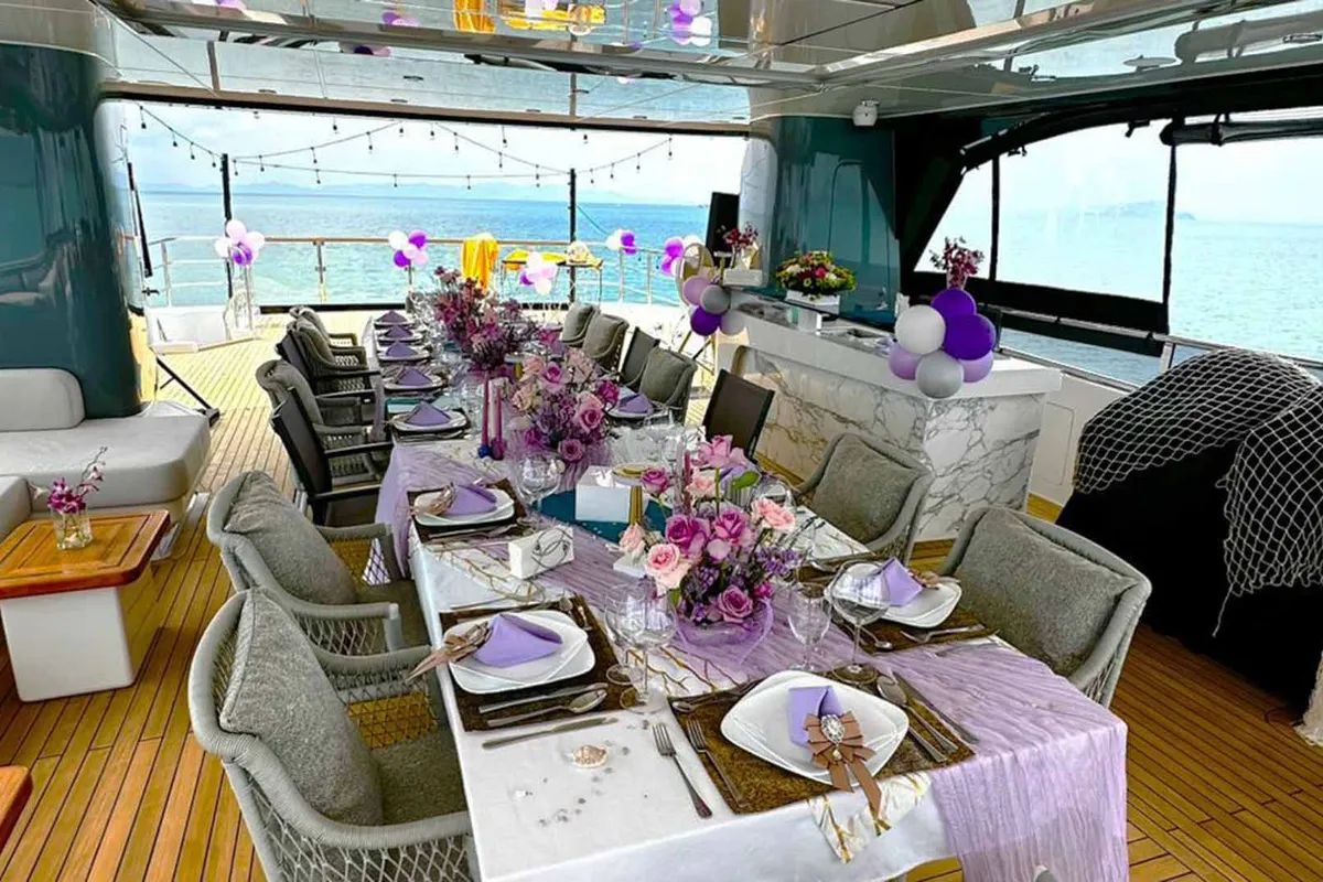 Song of Songs, a Motoryacht Motoryacht yacht at Pa Khlok, Thailand