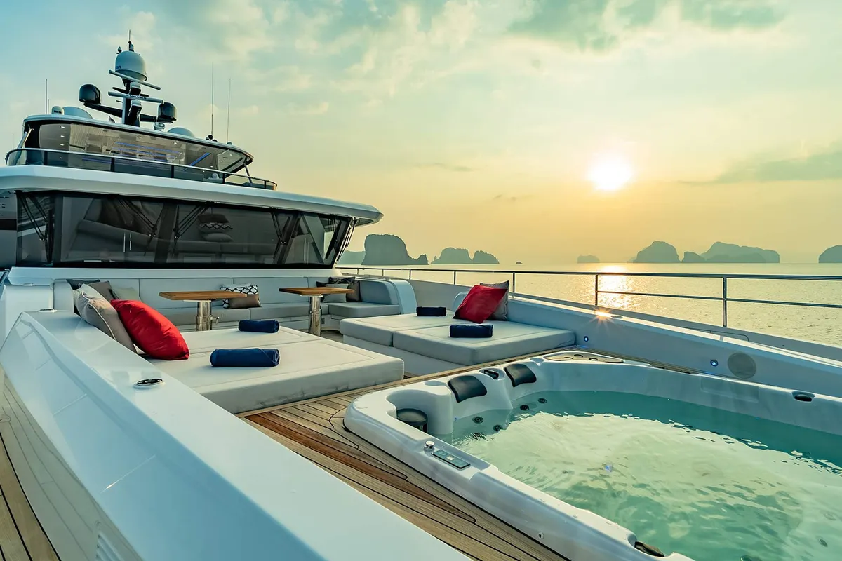Song of Songs, a Motoryacht Motoryacht yacht at Pa Khlok, Thailand