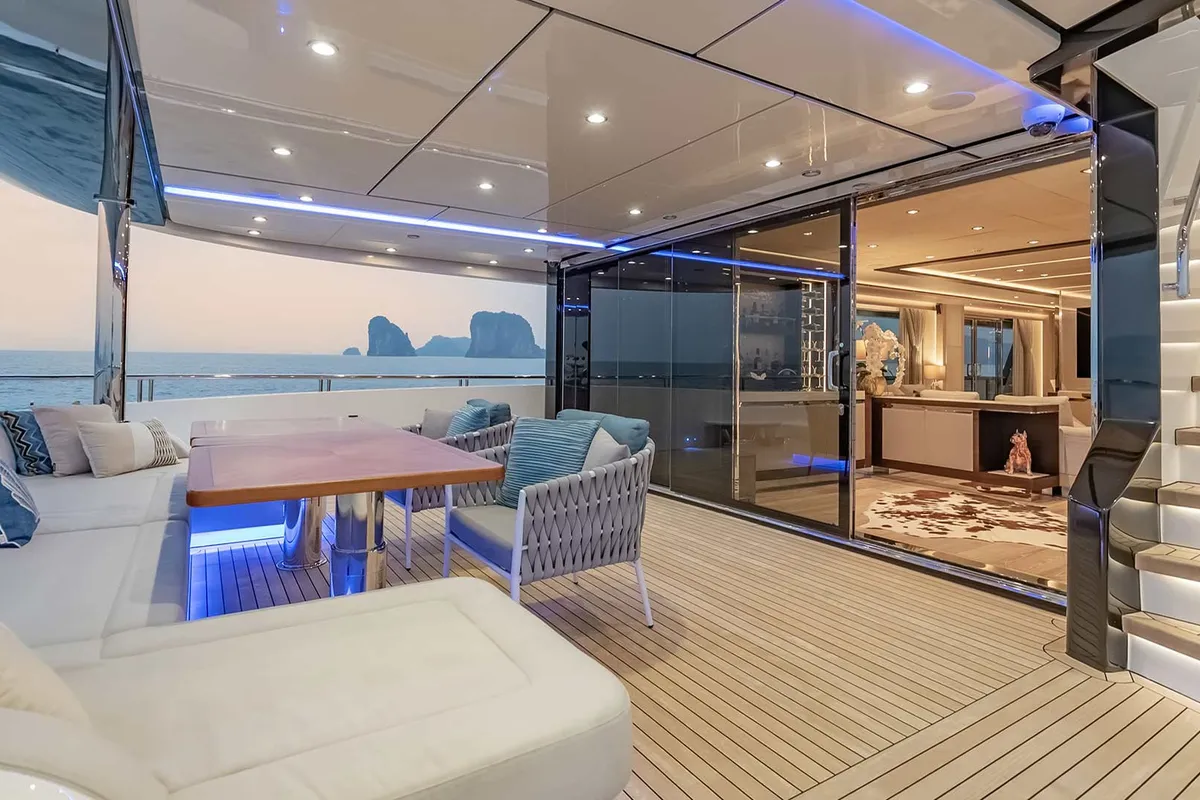Song of Songs, a Motoryacht Motoryacht yacht at Pa Khlok, Thailand