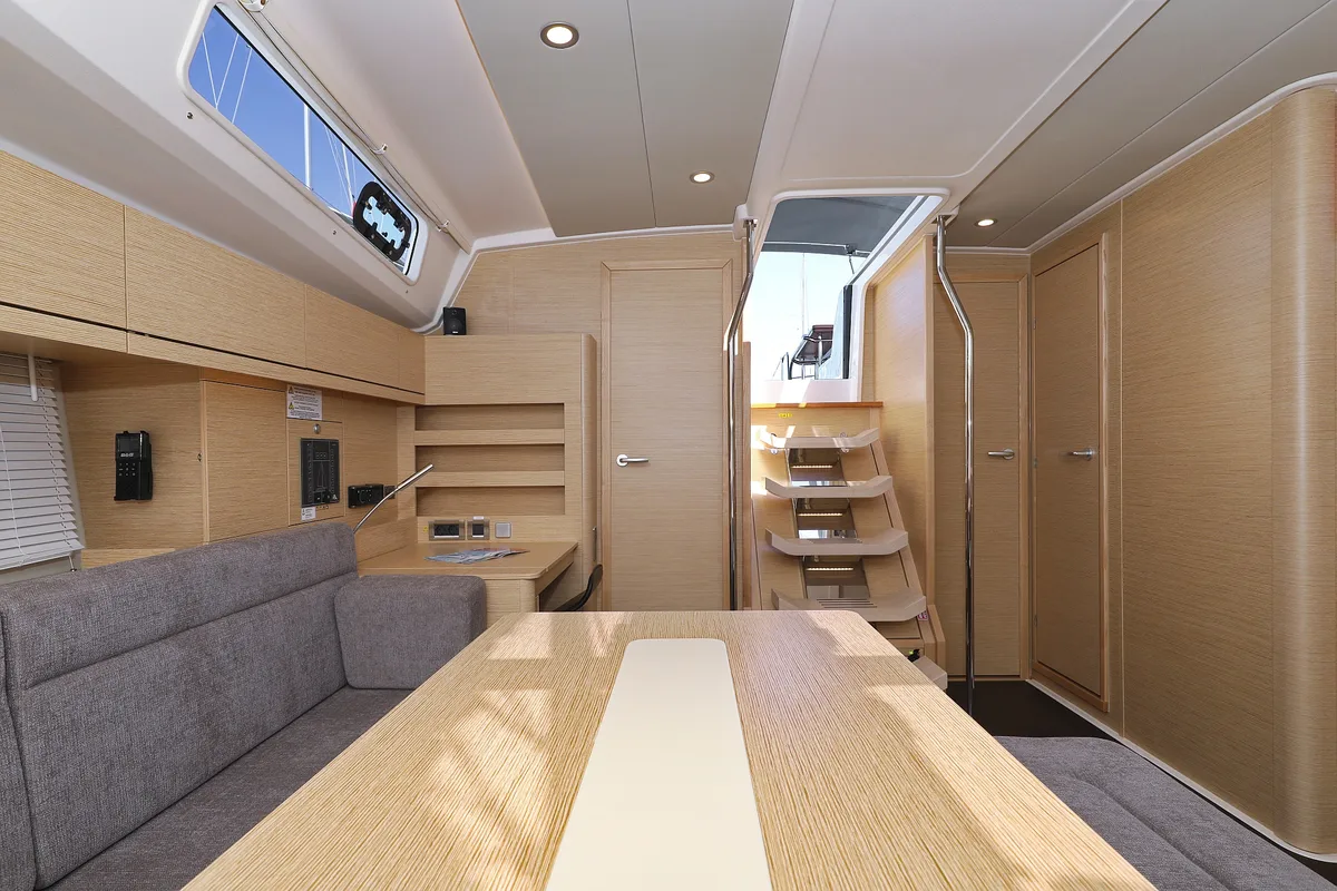 Salon of Khaleesi, a Hanse Yachts Hanse 508 sailboat at Grad Kaštela, Croatia