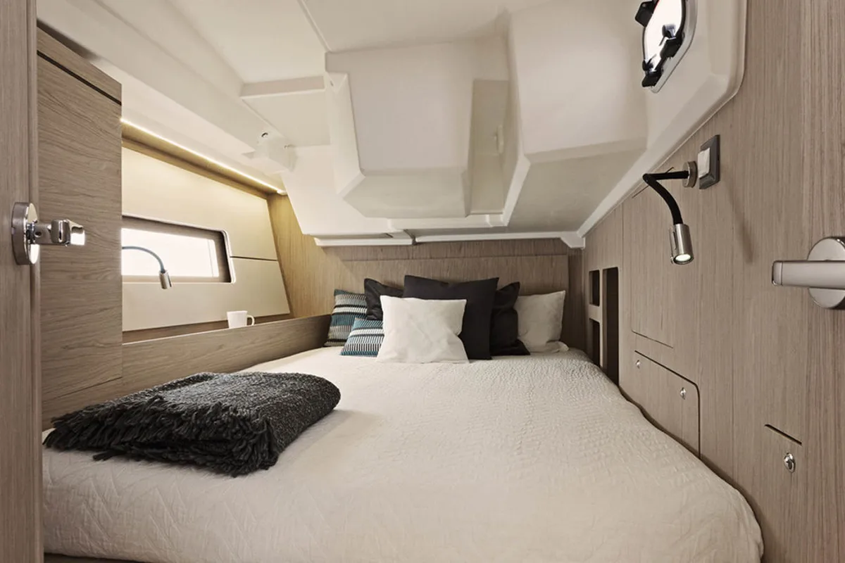 Cabin on Oceanis 461/3/3 Premium, a Beneteau Oceanis 461 sailboat at Road Town, British Virgin Islands