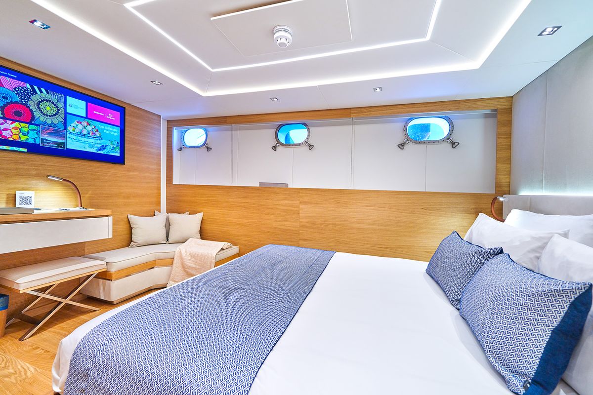 Cabin on ARGO, a Gulet Luxury Motor Yacht yacht at Split, Croatia