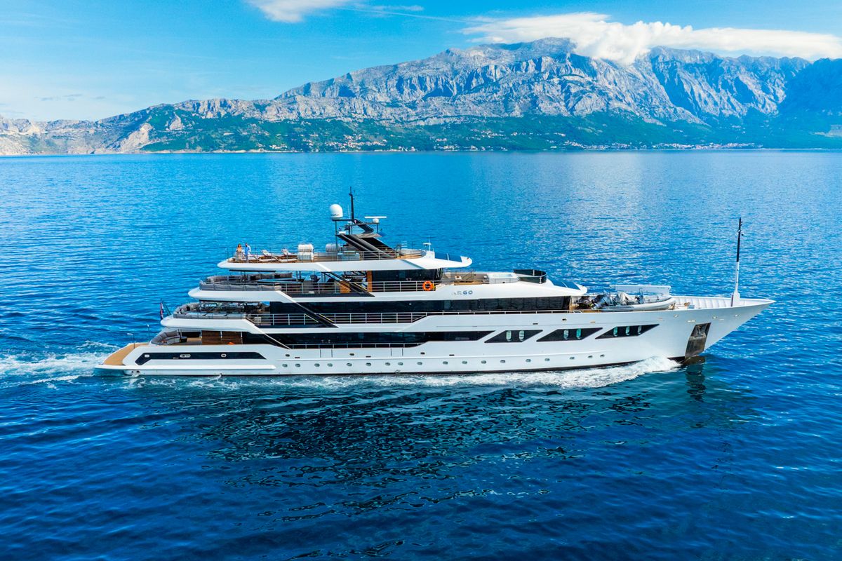 Exterior view of ARGO, a Gulet Luxury Motor Yacht yacht at Split, Croatia