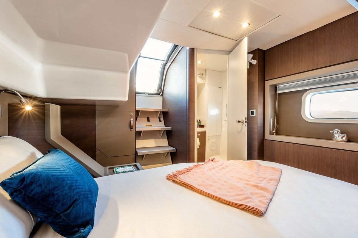 Cabin on Azuréa, a Bali 4.6 catamaran at Grad Kaštela, Croatia