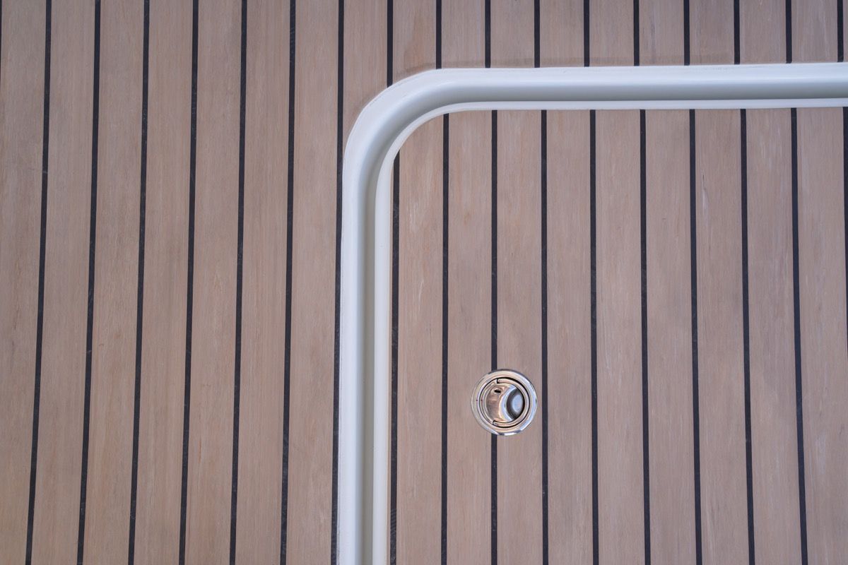 Blue Mandarin, a Fountaine Pajot Tanna 47 catamaran at Olbia, Italy
