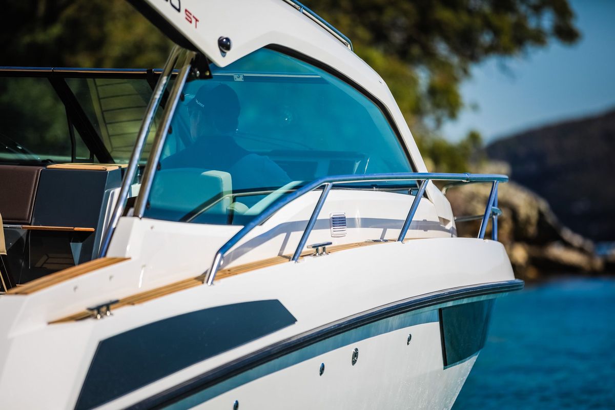 Mačka Monika, a Flipper 900 ST motorboat at Pirovac, Croatia
