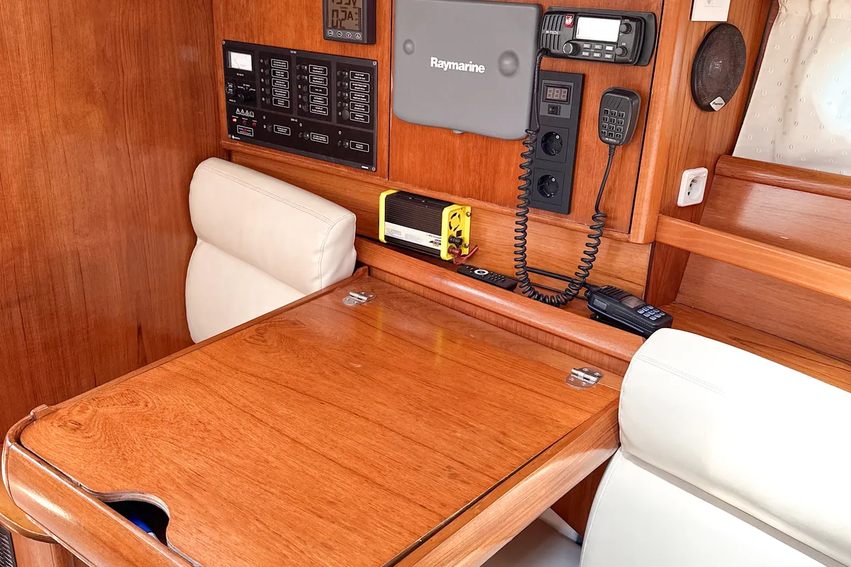 Azure, a Jeanneau Sun Odyssey 40.3 sailboat at Tivat, Montenegro