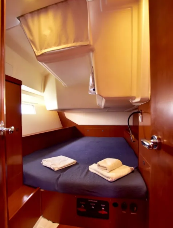 Cabin on Melinda, a Beneteau Oceanis 45 sailboat at Municipal Unit of Lefkada, Greece