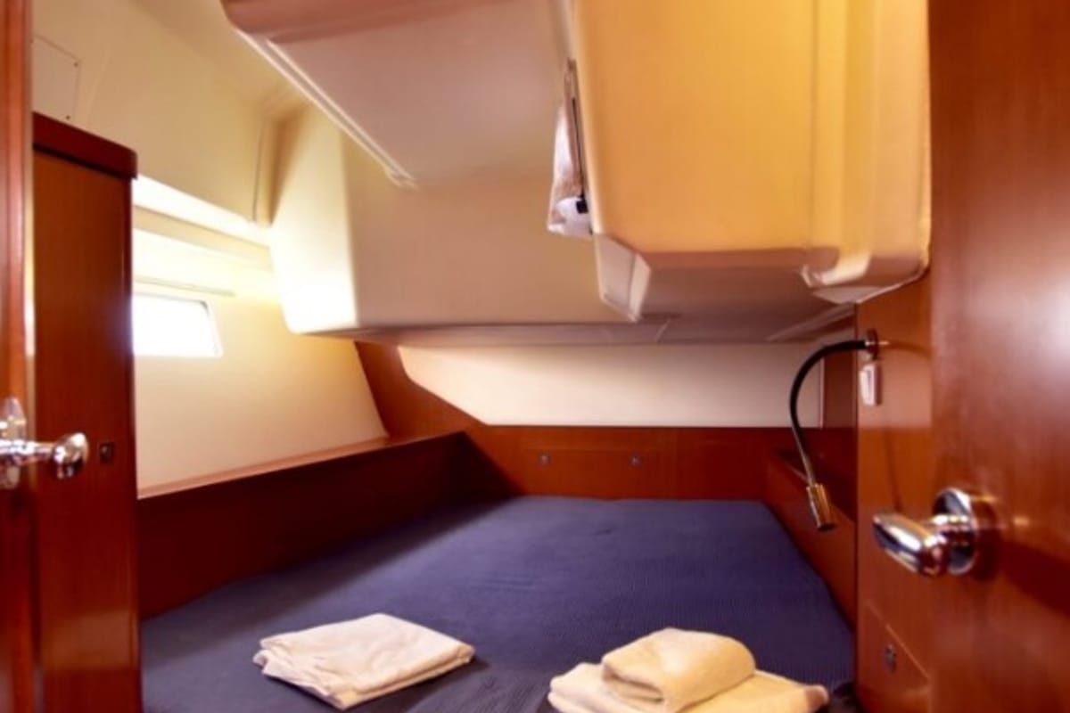 Melinda, a Beneteau Oceanis 45 sailboat at Municipal Unit of Lefkada, Greece