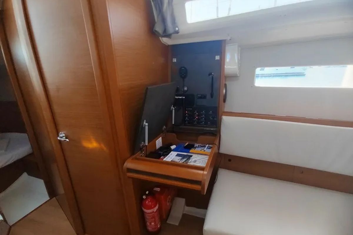 Ninna Nanna, a Jeanneau Sun Odyssey 349 sailboat at Grad Pula, Croatia