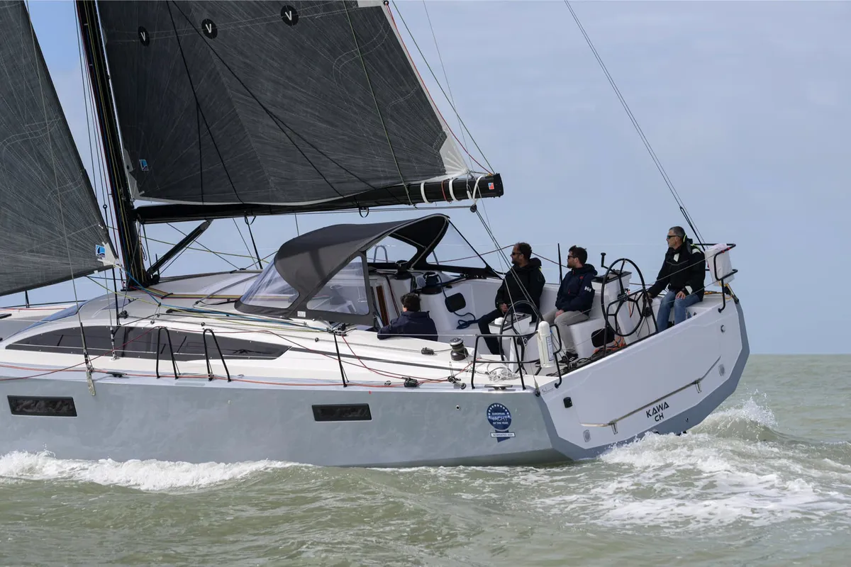 Exterior view of Letibbi, a RM Yachts RM 1380 sailboat at La Rochelle, France