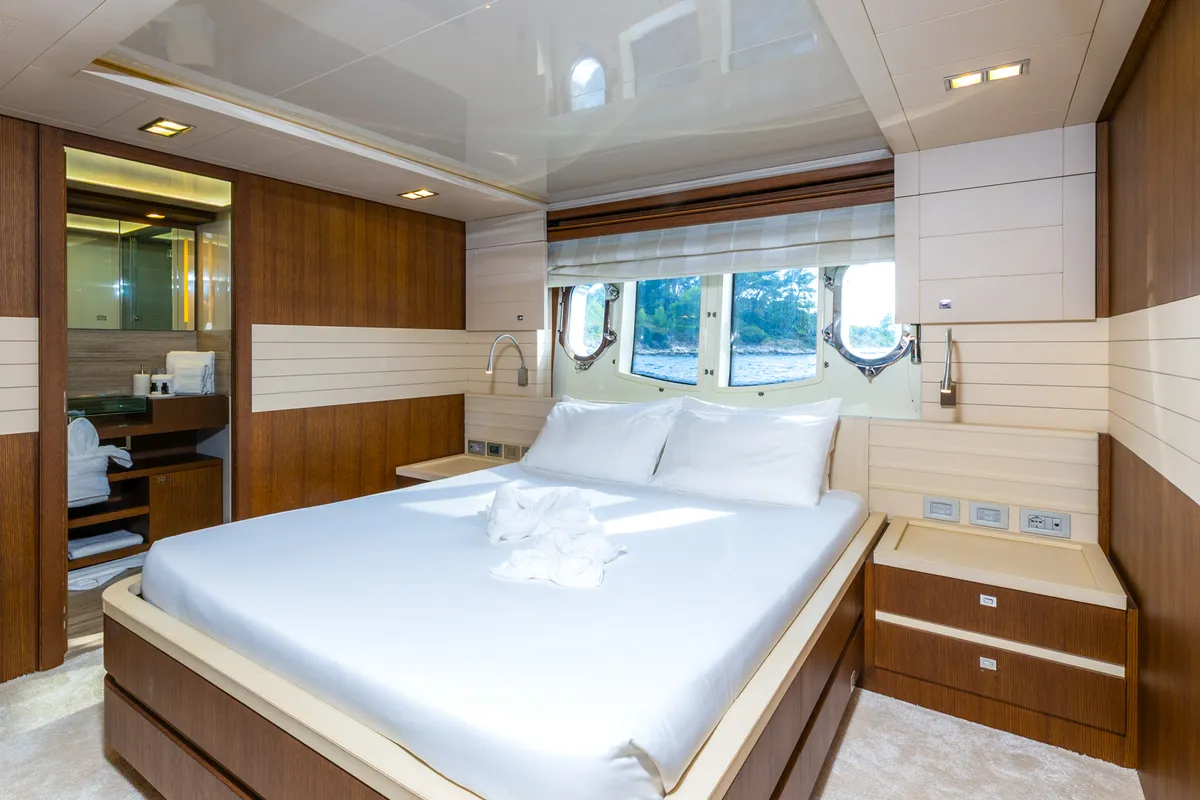 Cabin on Morning Star, a Gulet Motoryacht yacht at Seget Donji, Croatia