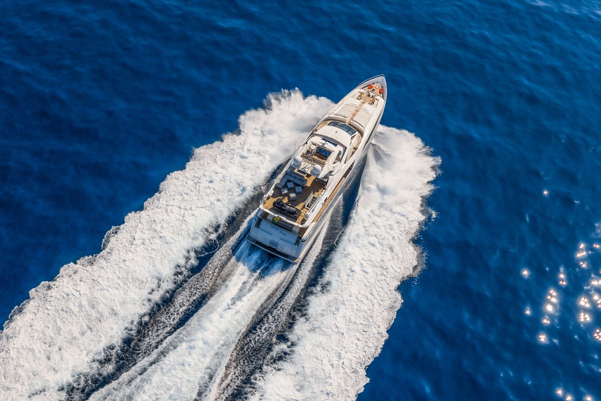 Exterior view of Morning Star, a Gulet Motoryacht yacht at Seget Donji, Croatia