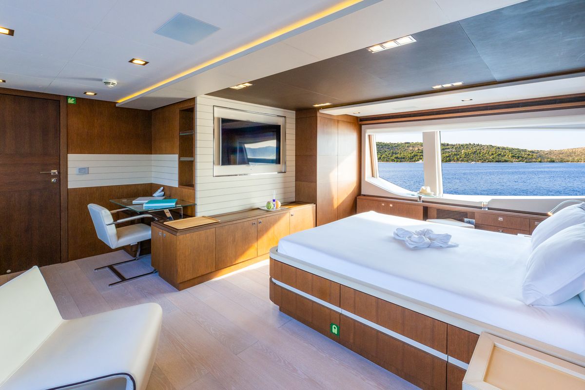 Cabin on Morning Star, a Gulet Motoryacht yacht at Seget Donji, Croatia
