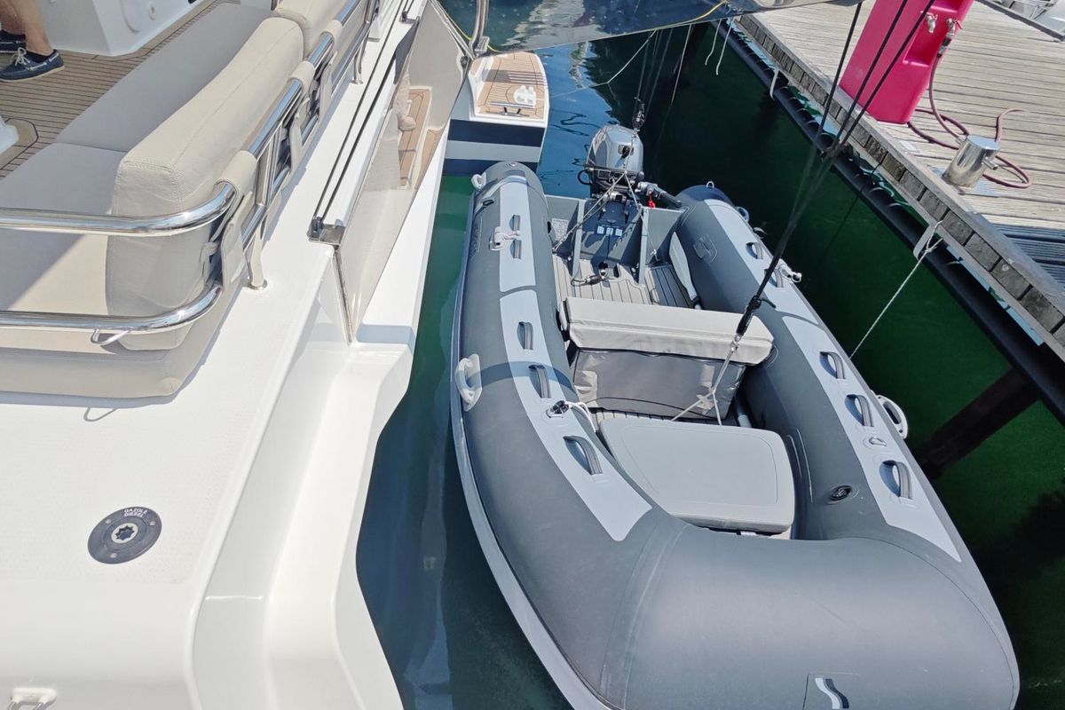 Caramita, a Fountaine Pajot Elba 45 catamaran at Punat, Croatia