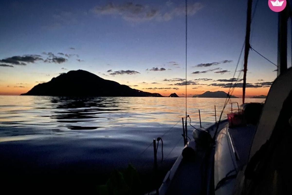 MARIA, a Bavaria C45 sailboat at Olbia, Italy