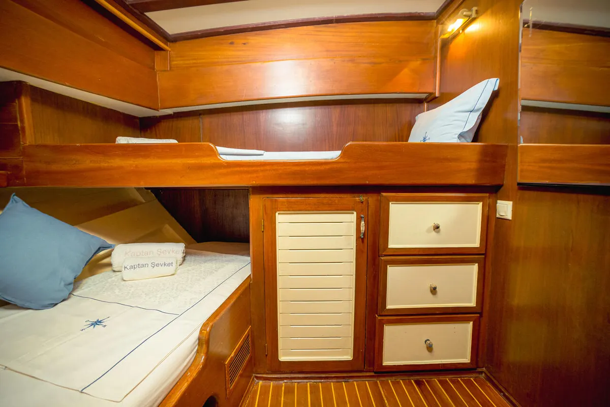 Head on Kaptan Sevket, a Custom Made Kaptan Sevket yacht at Tivat, Montenegro